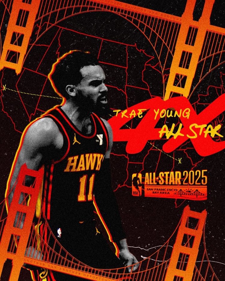 遞補入選全明星陣容！特雷-楊：生活中有些事比自己重要 4次啦