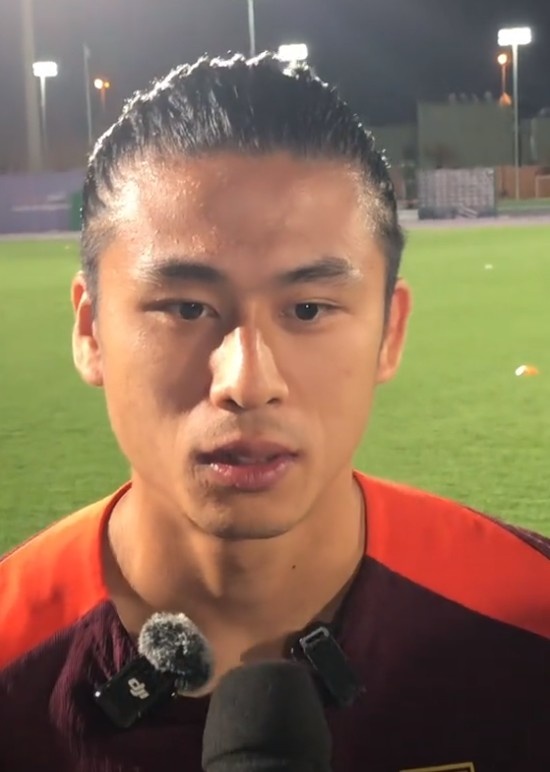 張玉寧：自己傷勢已經問題不大，贏過球了就有獲勝的經驗和底氣